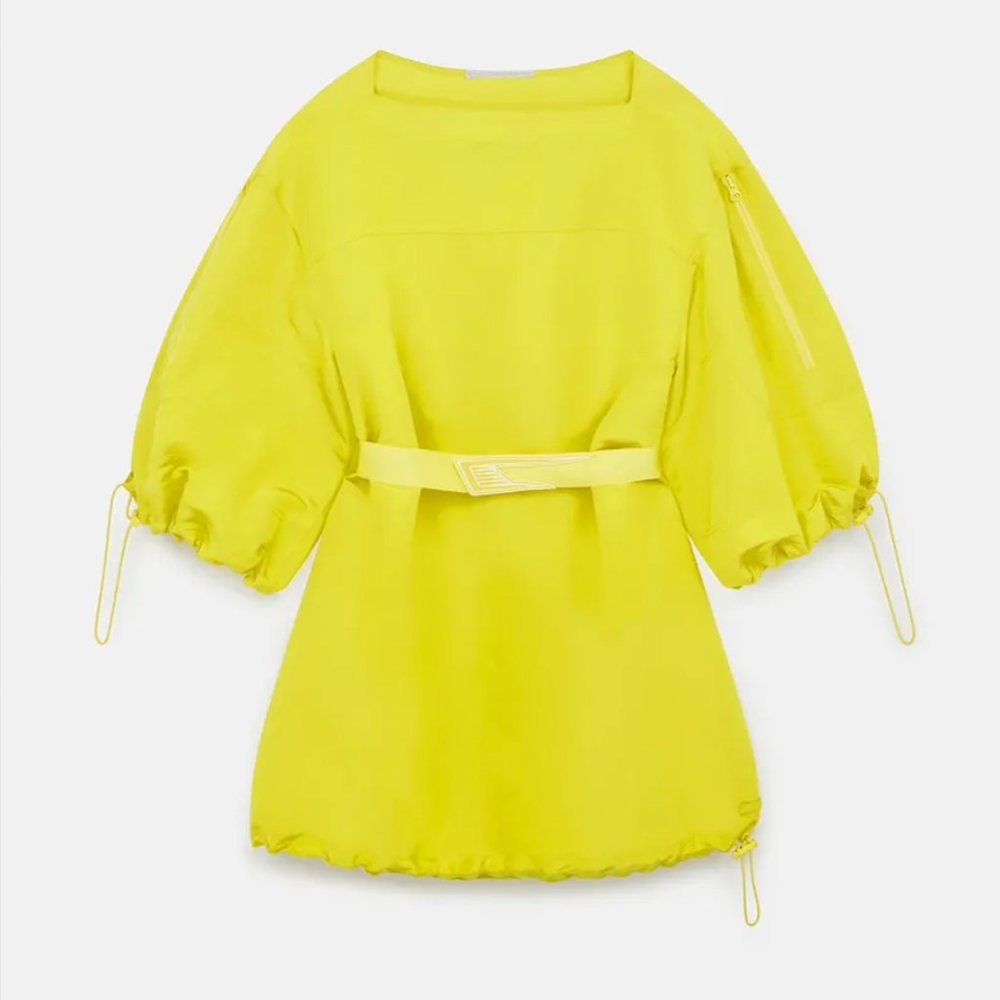 ISO Stella McCartney Citrus Belted Mini Dress
